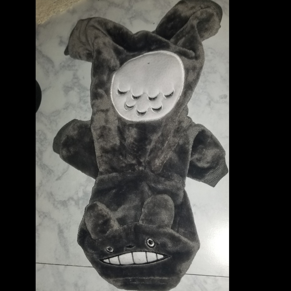 Totoro dog/cat costume (XS)